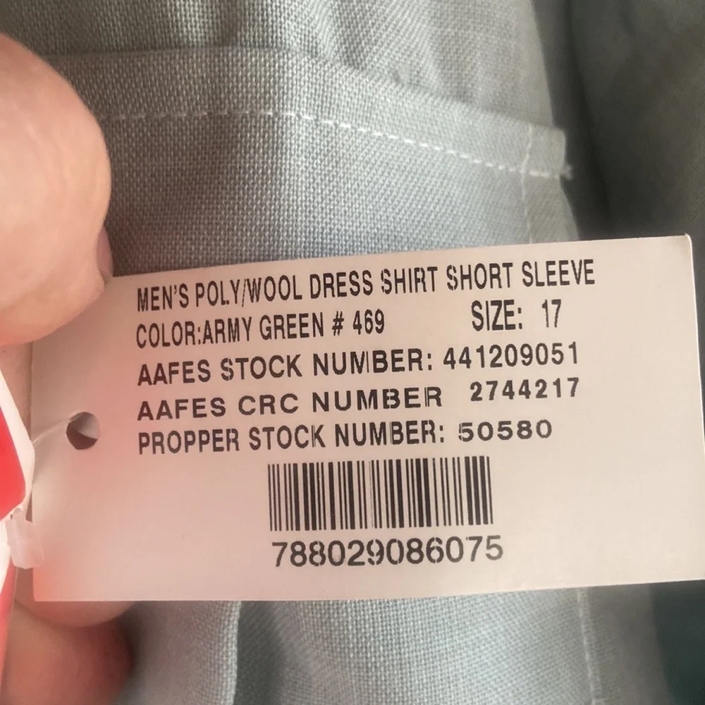 Propper US Army class A short sleeved shirt - Picture 2 of 7